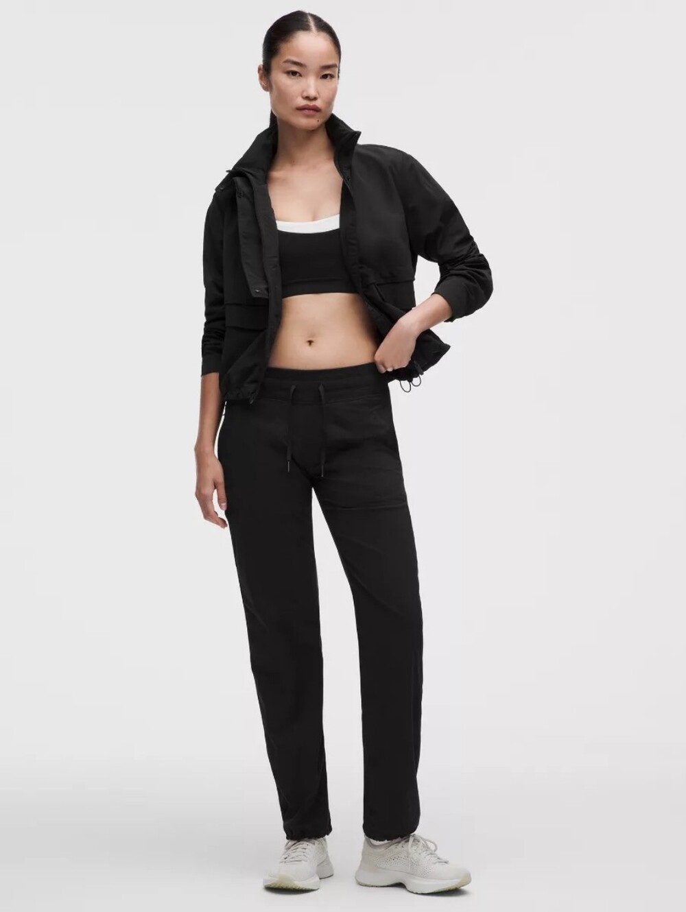 Lululemon Dance Studio Mid-Rise Pant Short Length Black 6